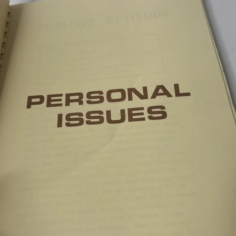 RARE THE JOB CLUB Workbook 1982